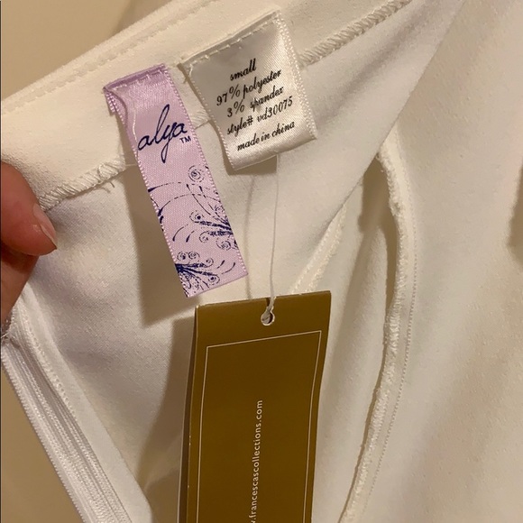 NWT Francesca’s white mini dress size small! - Picture 6 of 8